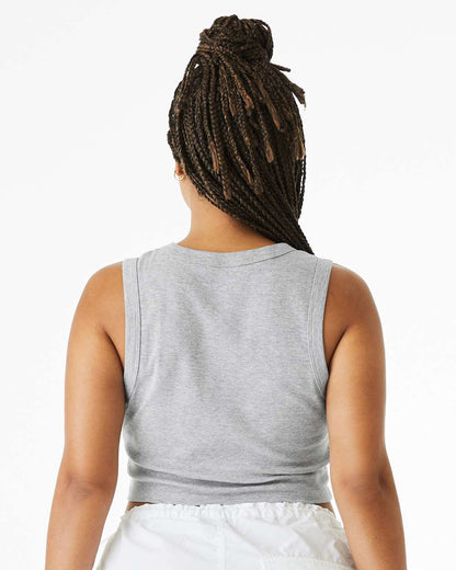 Women's Micro Rib Muscle Crop Tank