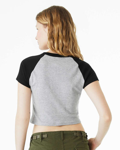Women's Micro Rib Raglan Baby Tee