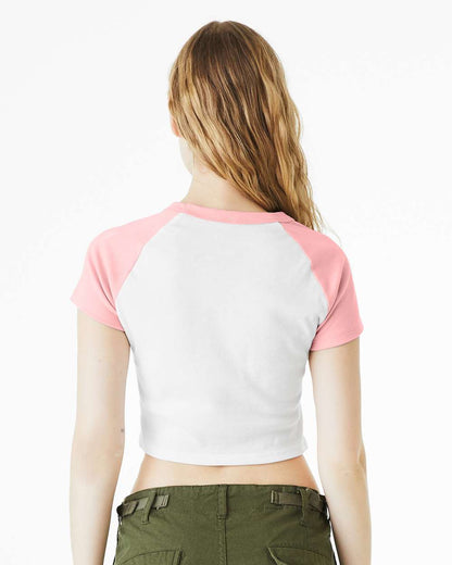 Women's Micro Rib Raglan Baby Tee