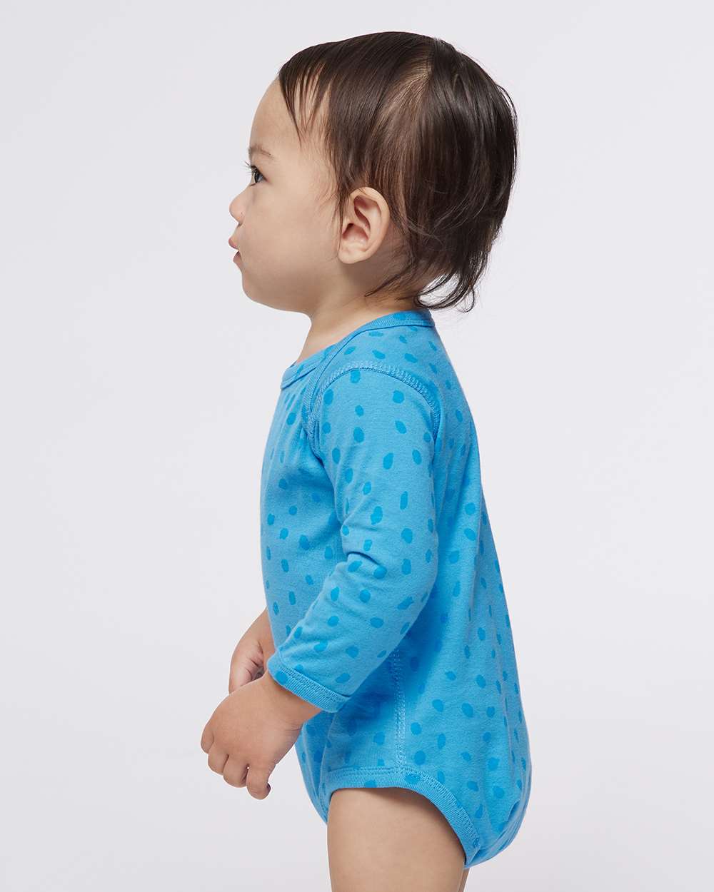 Infant Fine Jersey Long Sleeve Bodysuit
