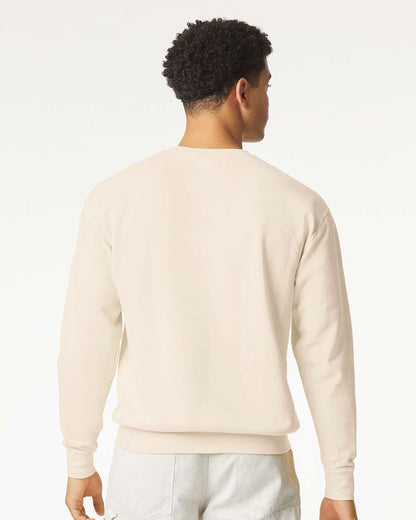 Unisex Garment-Dyed Lightweight Fleece Crewneck Sweatshirt
