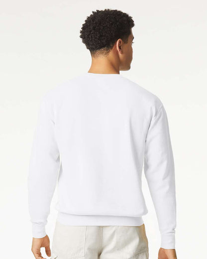 Unisex Garment-Dyed Lightweight Fleece Crewneck Sweatshirt