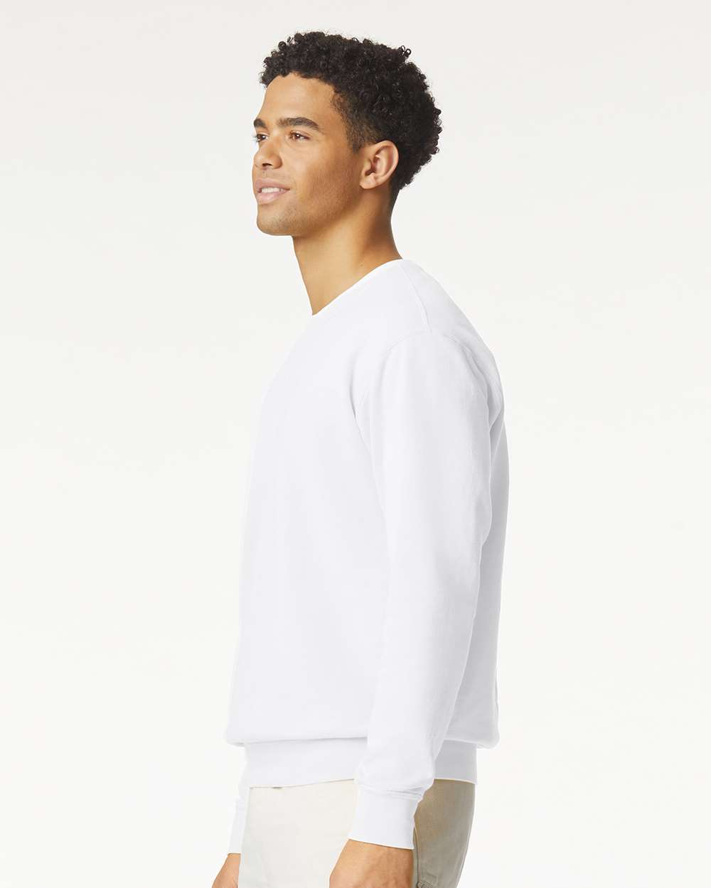 Unisex Garment-Dyed Lightweight Fleece Crewneck Sweatshirt