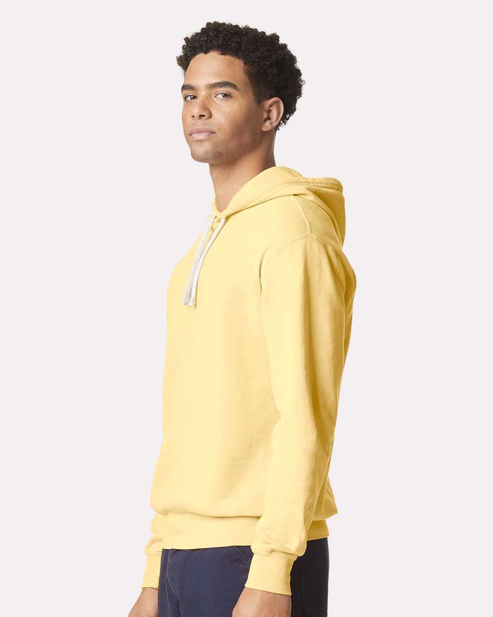 Unisex Garment-Dyed Lightweight Fleece Hooded Sweatshirt