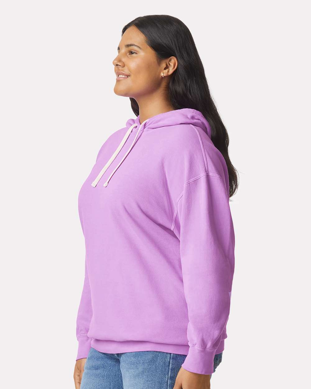 Unisex Garment-Dyed Lightweight Fleece Hooded Sweatshirt