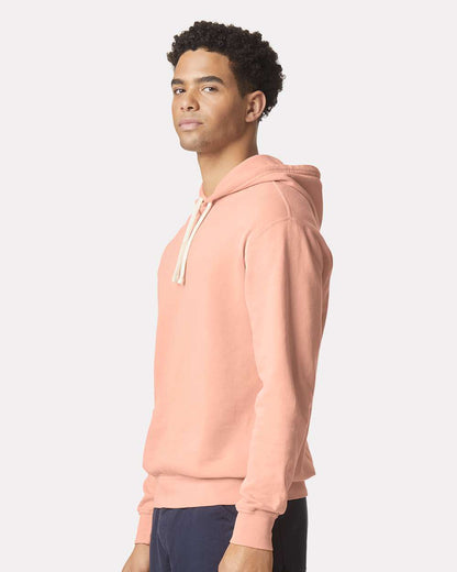 Unisex Garment-Dyed Lightweight Fleece Hooded Sweatshirt