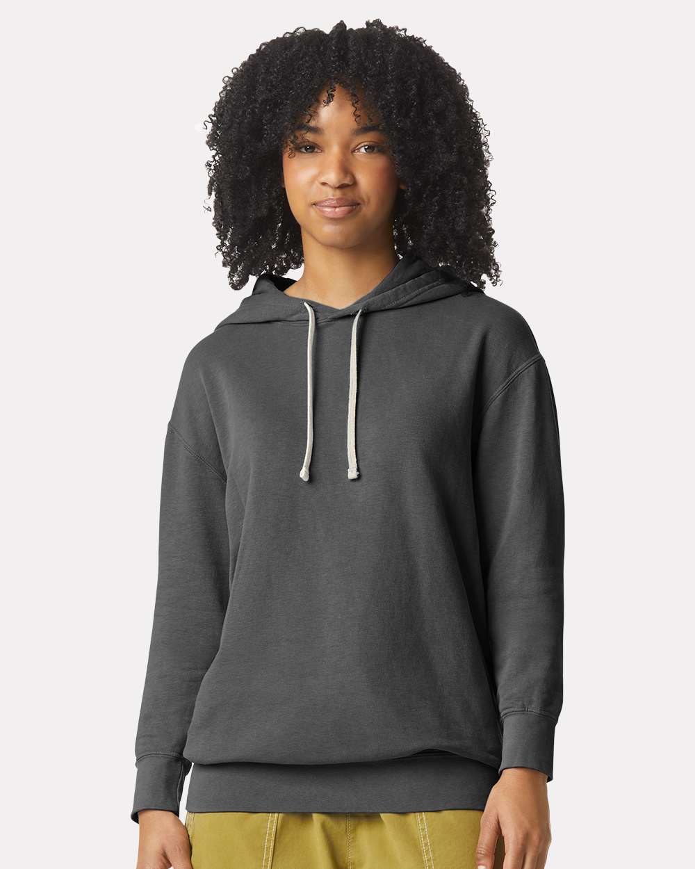 Unisex Garment-Dyed Lightweight Fleece Hooded Sweatshirt