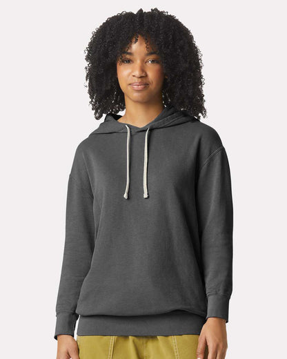 Unisex Garment-Dyed Lightweight Fleece Hooded Sweatshirt