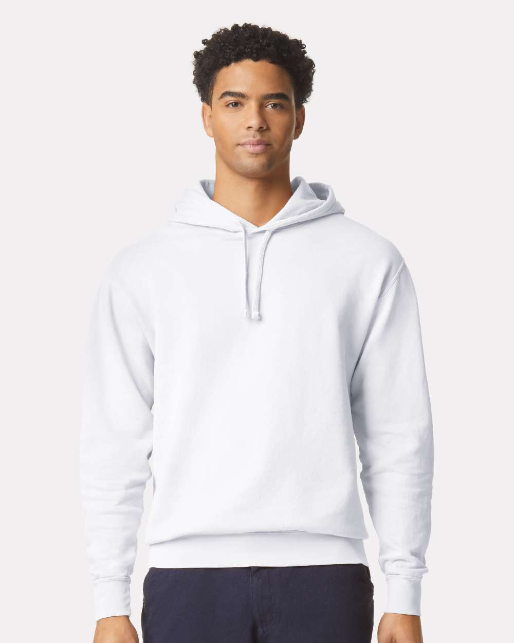 Unisex Garment-Dyed Lightweight Fleece Hooded Sweatshirt