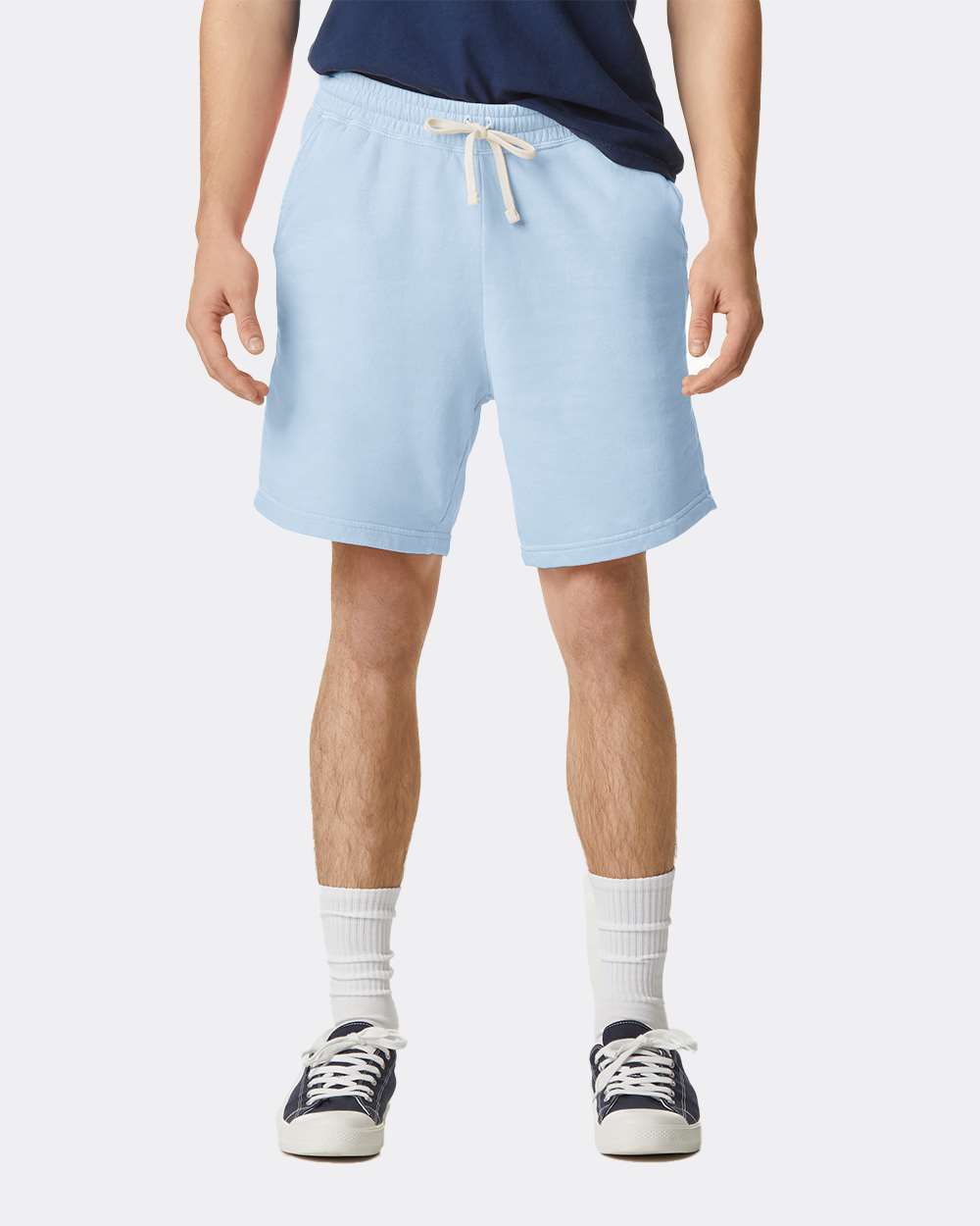 Unisex Garment-Dyed Lightweight Fleece Sweat Shorts