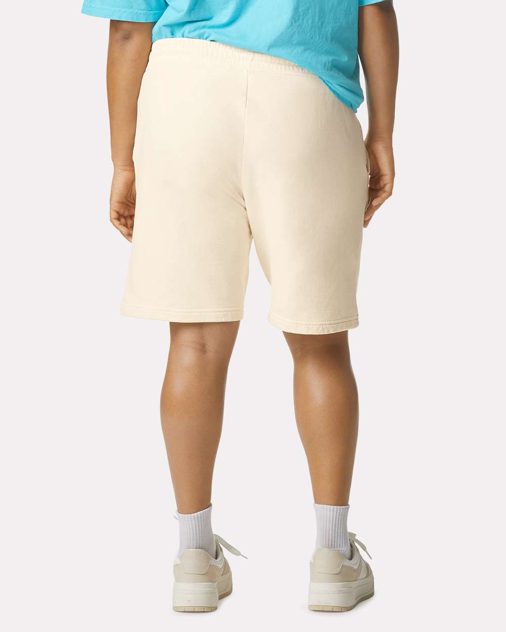 Unisex Garment-Dyed Lightweight Fleece Sweat Shorts