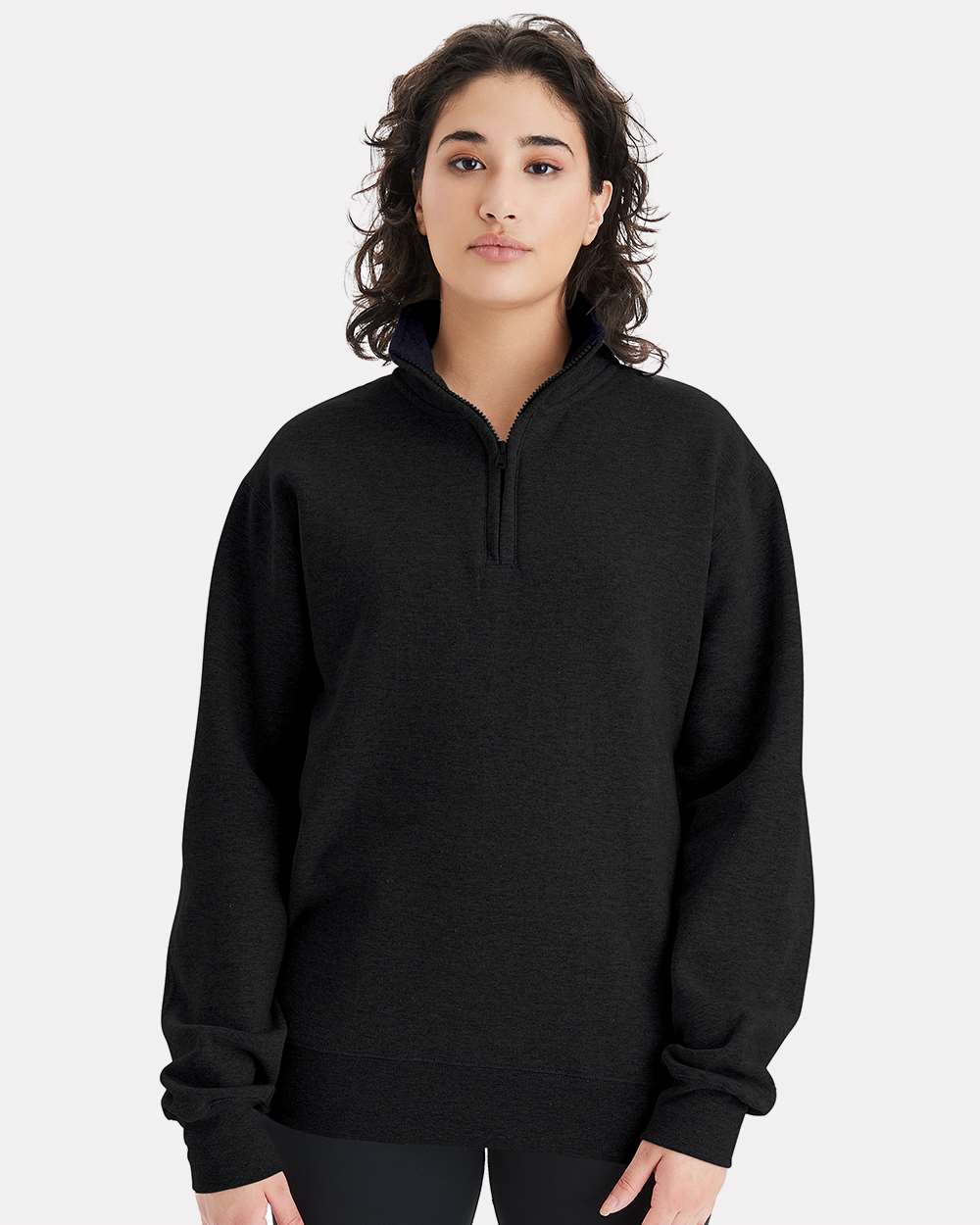 Unisex PowerblendÃ‚Â® Quarter-Zip Pullover