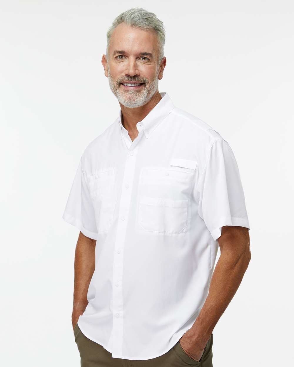 Men's Hatteras Performance Short Sleeve Fishing Shirt