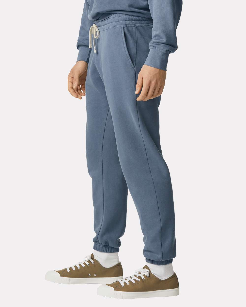 Unisex Garment-Dyed Lightweight Fleece Sweatpants