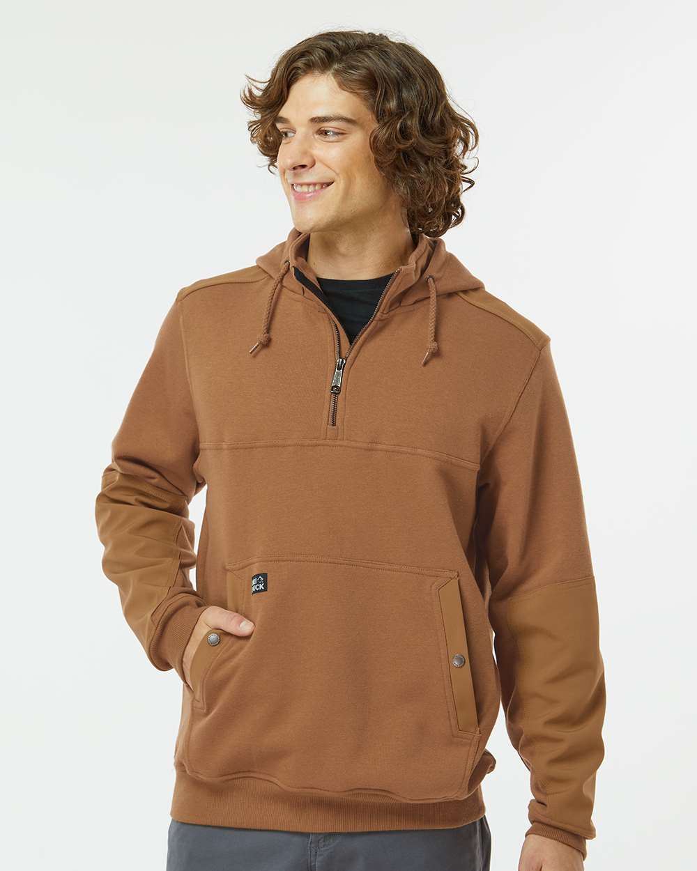 Men's Mission Quarter-Zip Hooded Pullover