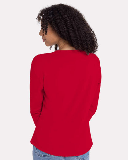 Women's Cotton Relaxed Long Sleeve T-Shirt