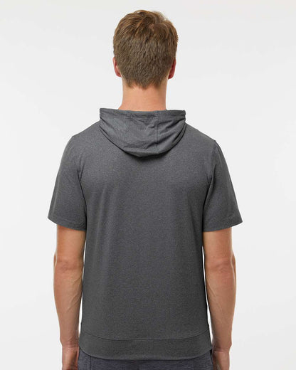 Men's Eco ReviveÂ™ Ventura Soft Knit Short Sleeve Hooded Sweatshirt