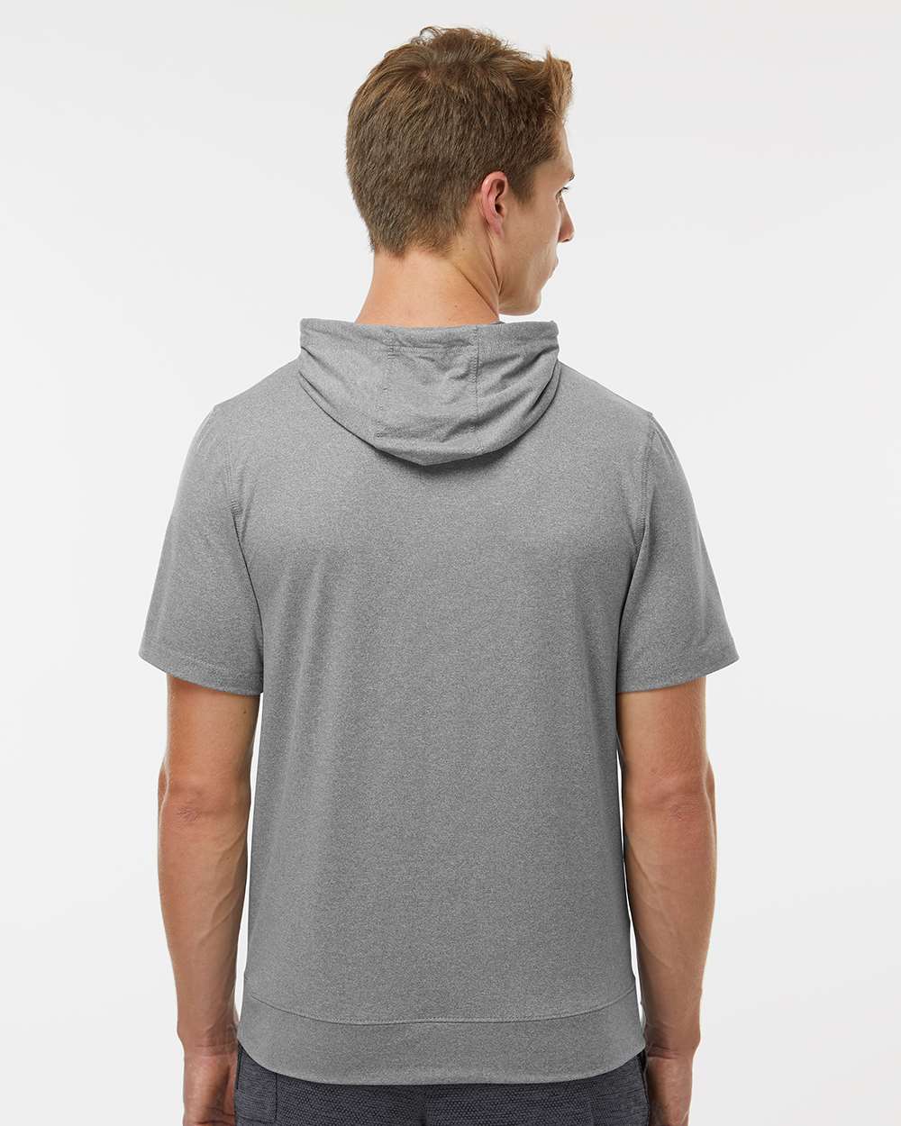 Men's Eco ReviveÂ™ Ventura Soft Knit Short Sleeve Hooded Sweatshirt