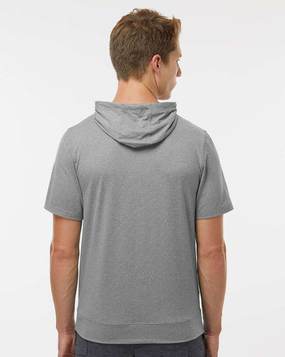 Men's Eco ReviveÂ™ Ventura Soft Knit Short Sleeve Hooded Sweatshirt