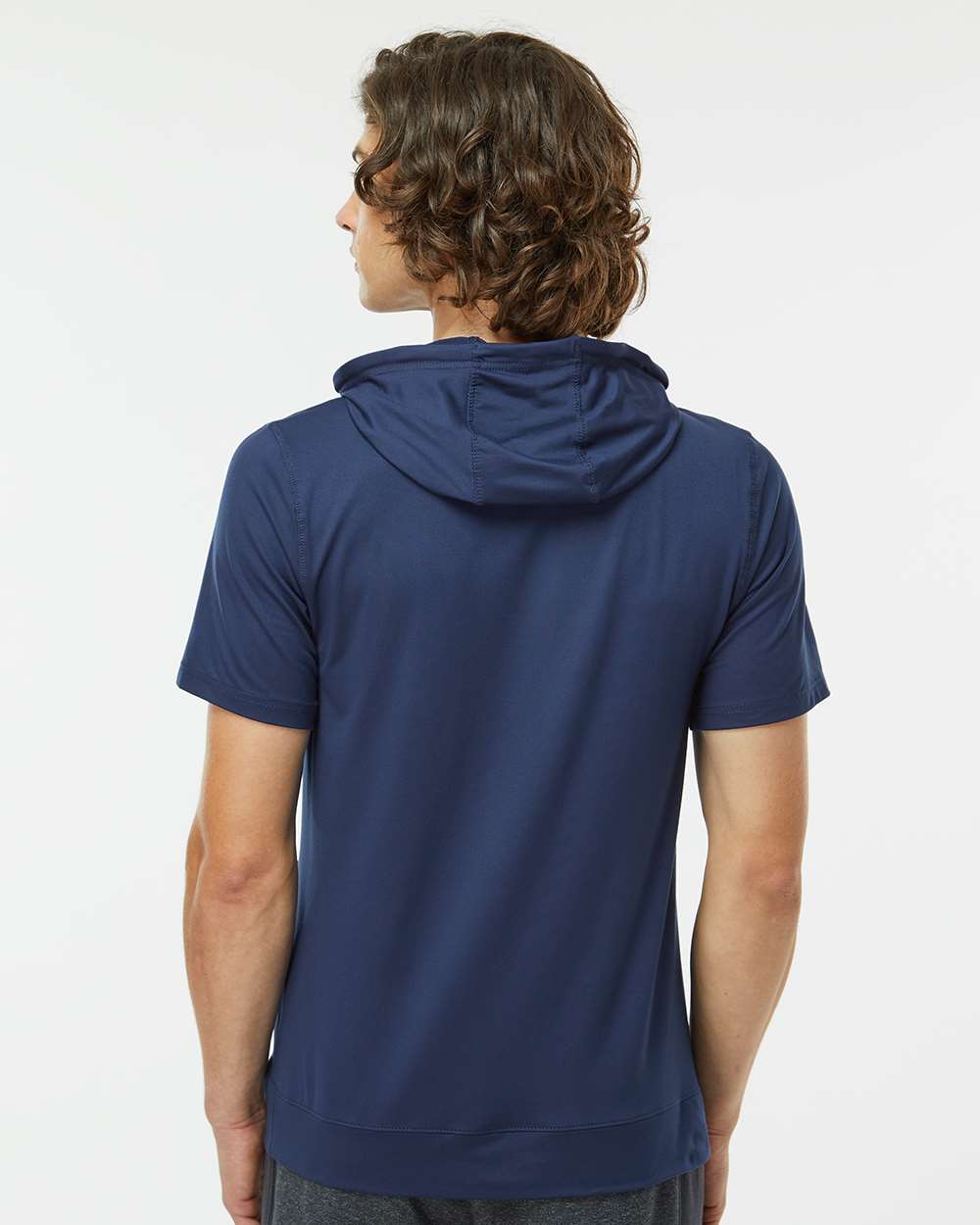 Men's Eco ReviveÂ™ Ventura Soft Knit Short Sleeve Hooded Sweatshirt