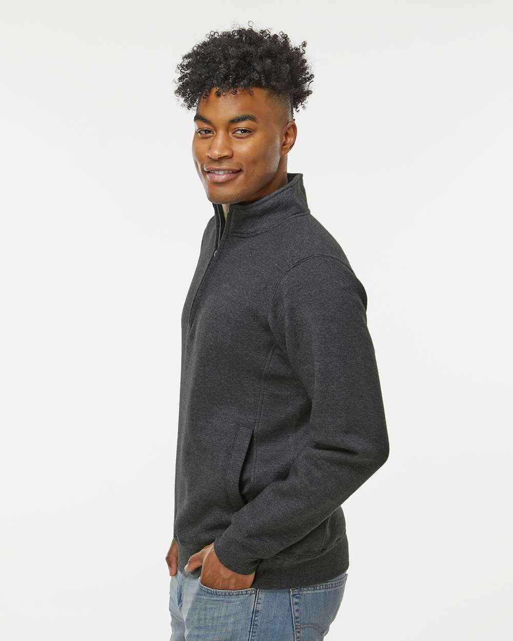Unisex Heavyweight Fleece Quarter-Zip Sweatshirt