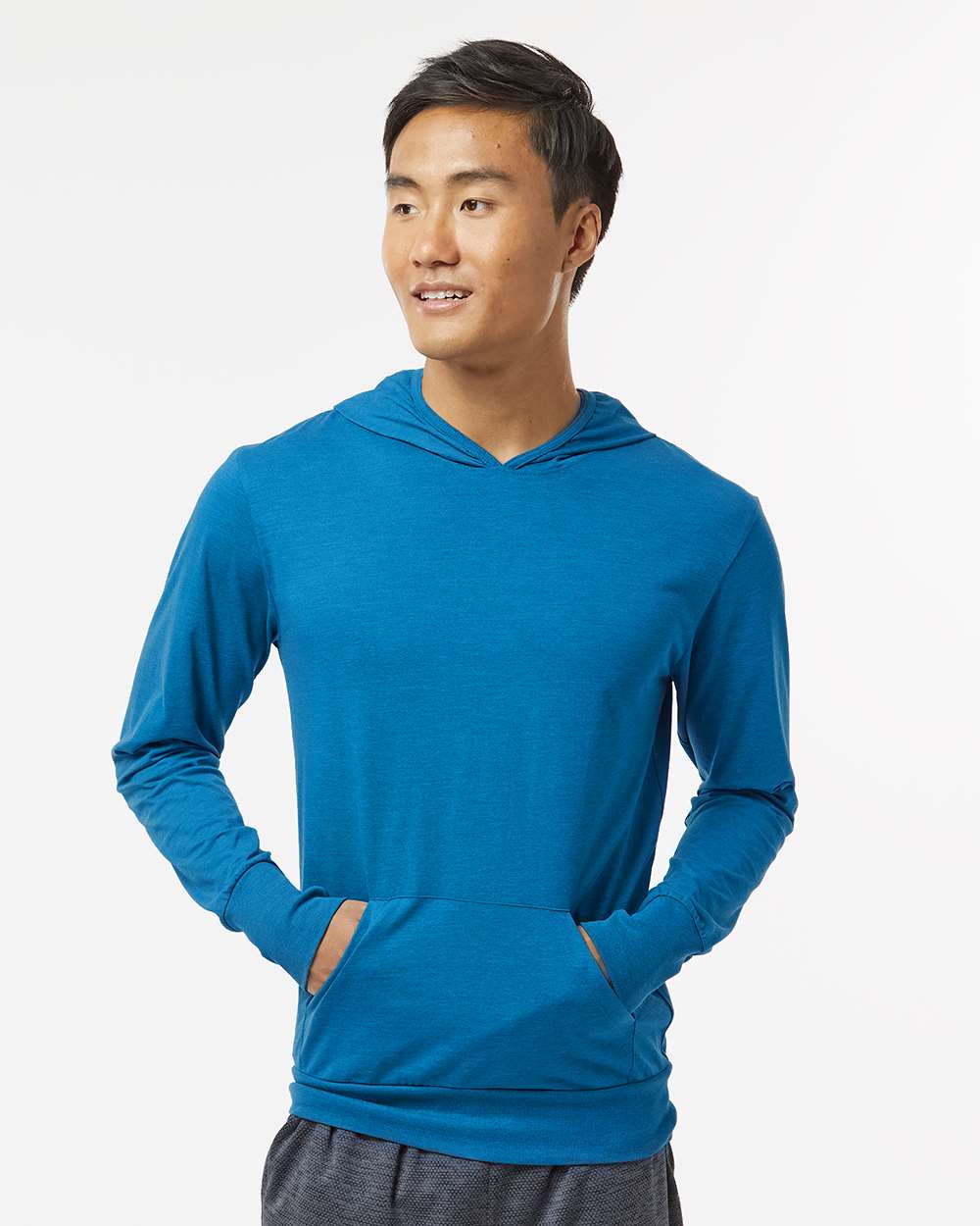 Unisex RecycledSoftÃ‚â„¢ Hooded Long Sleeve T-Shirt
