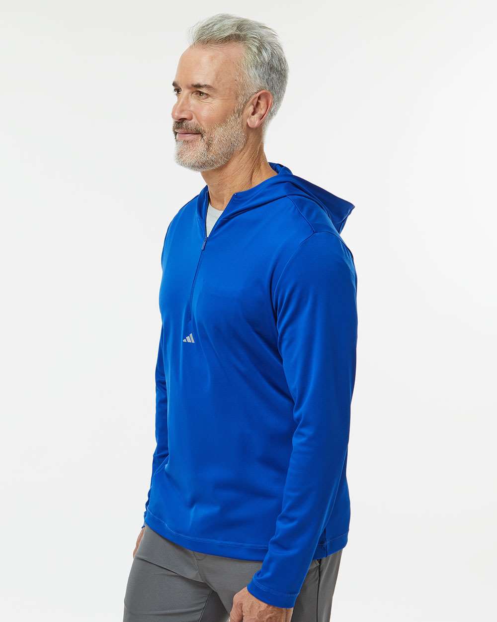 Men's Lightweight Quarter-Zip Hooded Pullover