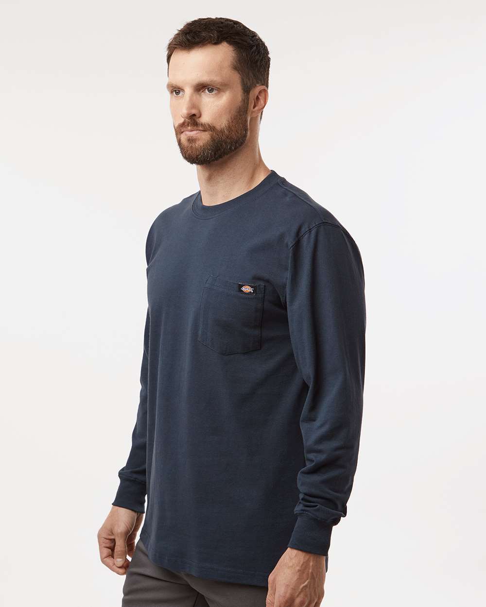 Men's Tall Traditional Heavyweight Long Sleeve T-Shirt