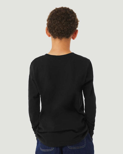 Youth Heather CVC Long Sleeve Tee