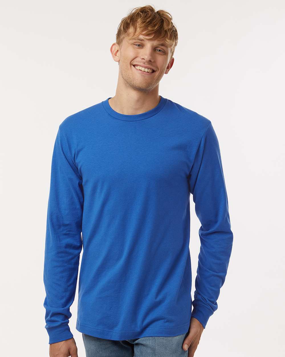 Unisex Fine Jersey Long Sleeve T-Shirt