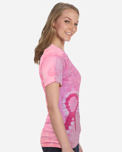 Unisex Shapes Tie-Dyed T-Shirt