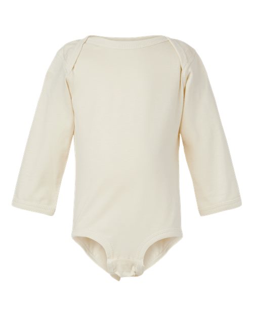 Rabbit Skins Infant Fine Jersey Long Sleeve Bodysuit