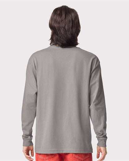 Unisex Super Heavyweight Long Sleeve Pocket Tee