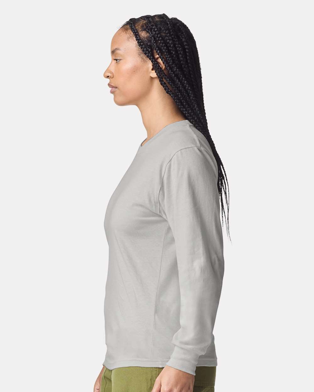 Unisex Fine Jersey Long Sleeve Tee