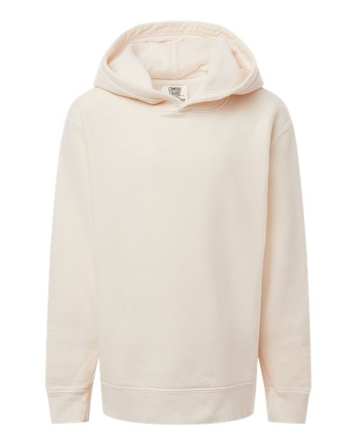 Comfort Colors Youth Garment-Dyed Lightweight Fleece Hooded Sweatshirt