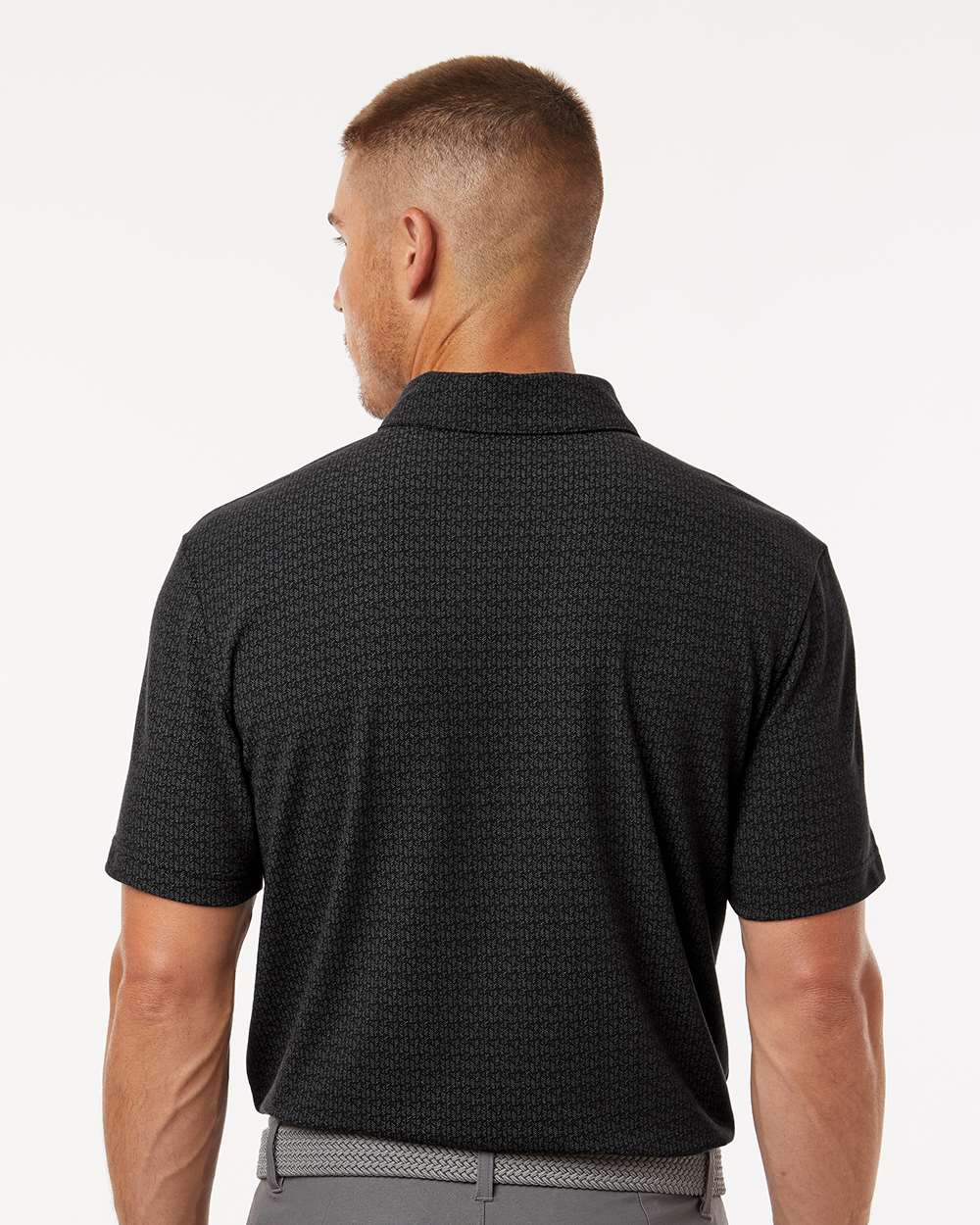 Men's Blended Printed Polo