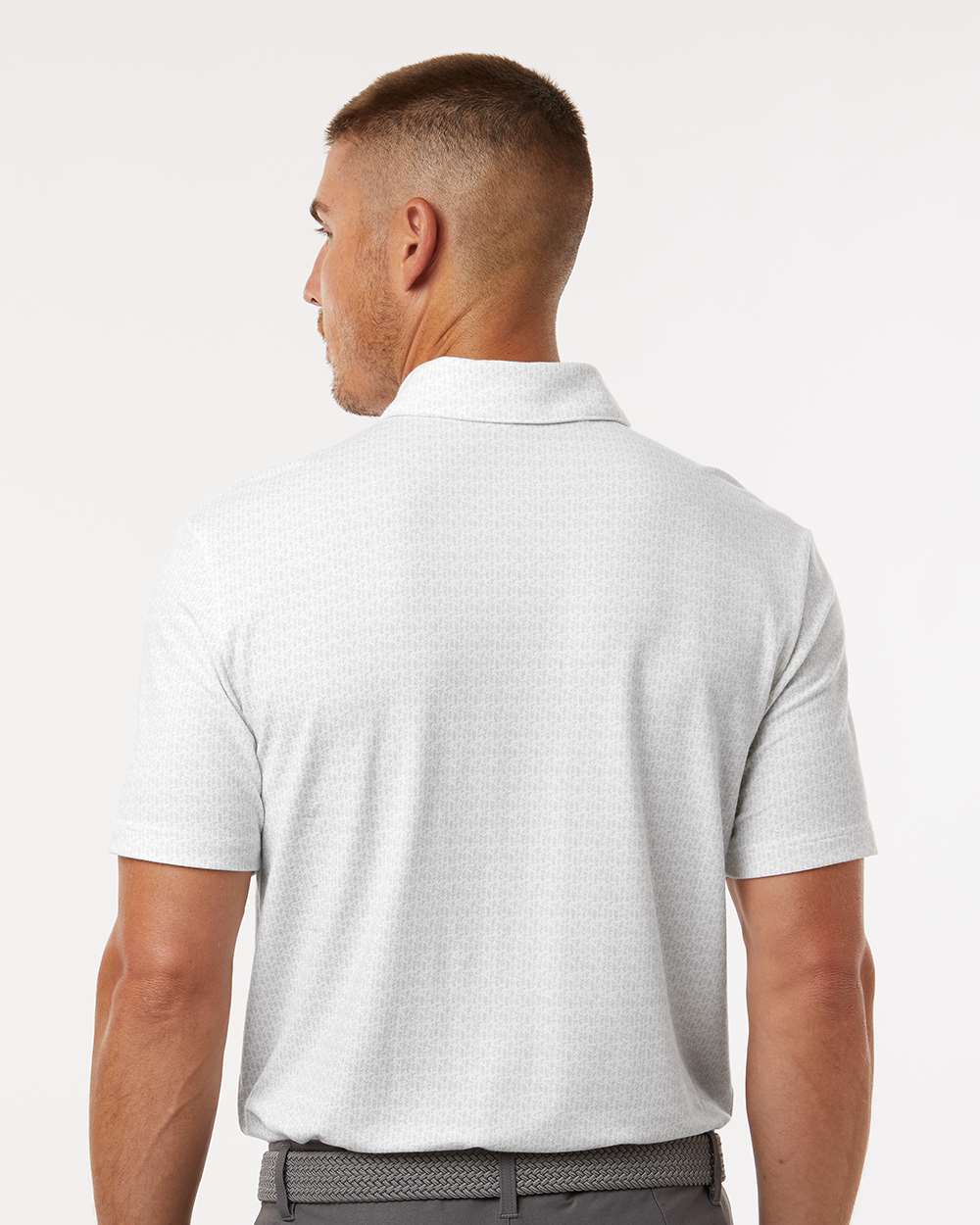 Men's Blended Printed Polo