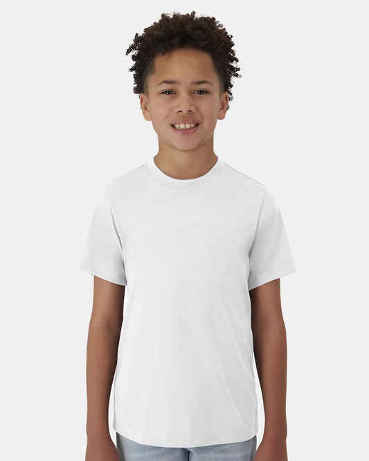 Hanes Boys' Big Cool Dri Performance T-Shirt , White, X-Large