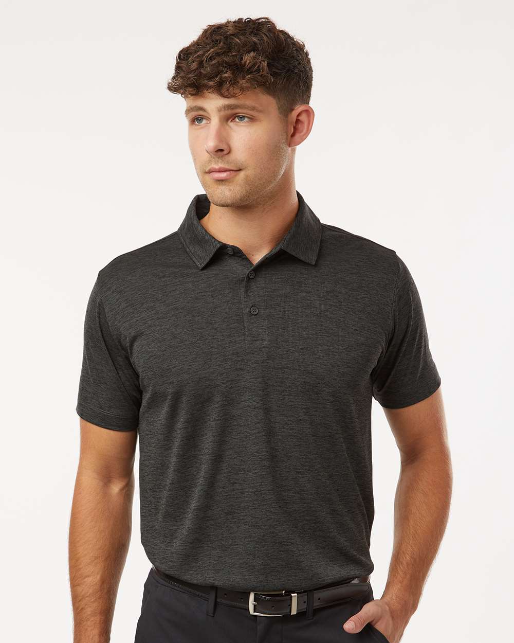 Men's Pro-Lock Performance MÃ©lange Polo