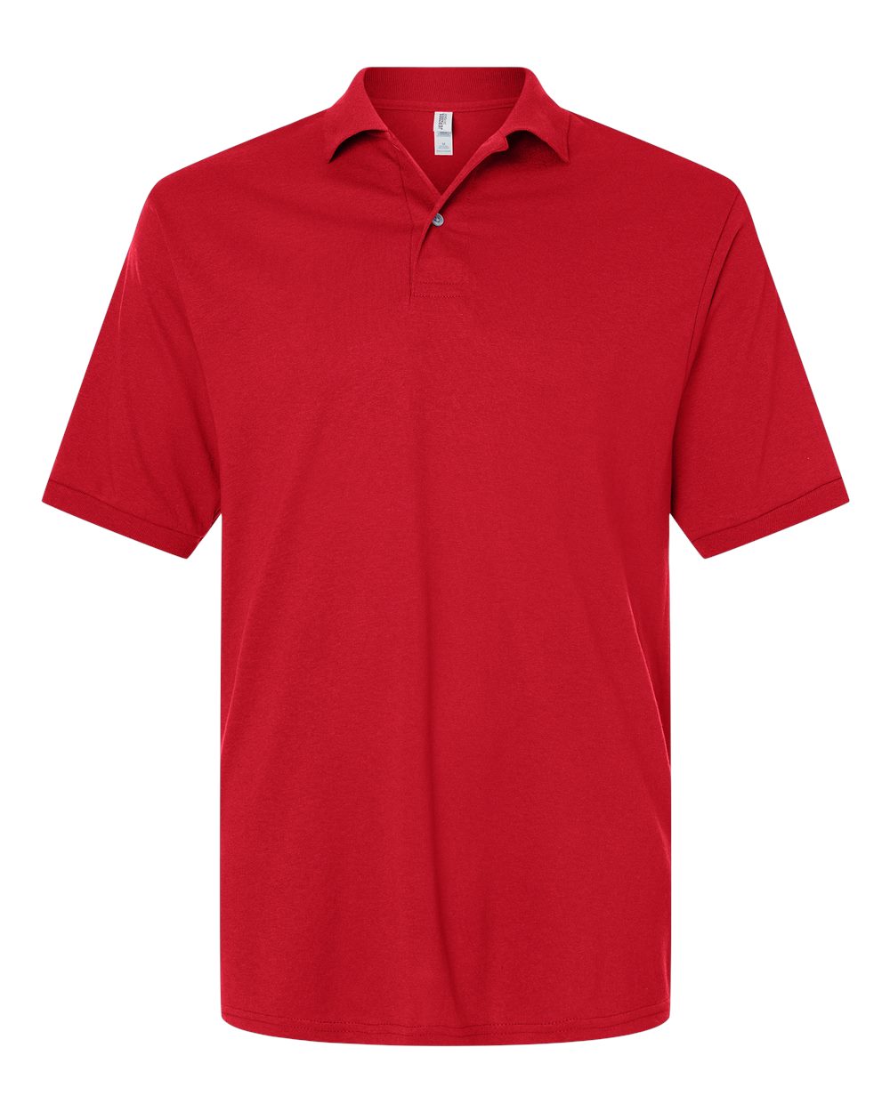 Jerzees Men's SpotShield Stain Resistant Polo Shirts (Short & Long, P-Short Sleeve-True Red, 4X-Large