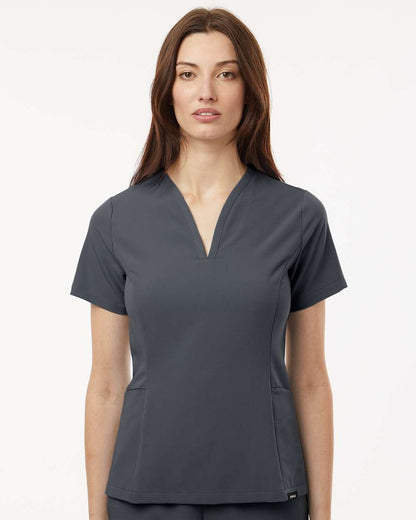 Women's Calix Fit & Flare Scrub V-Neck Top