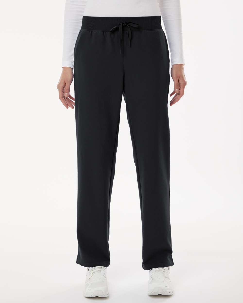 Women's Petite Sizes Xenos Essential Knit-Waist Scrub Pants