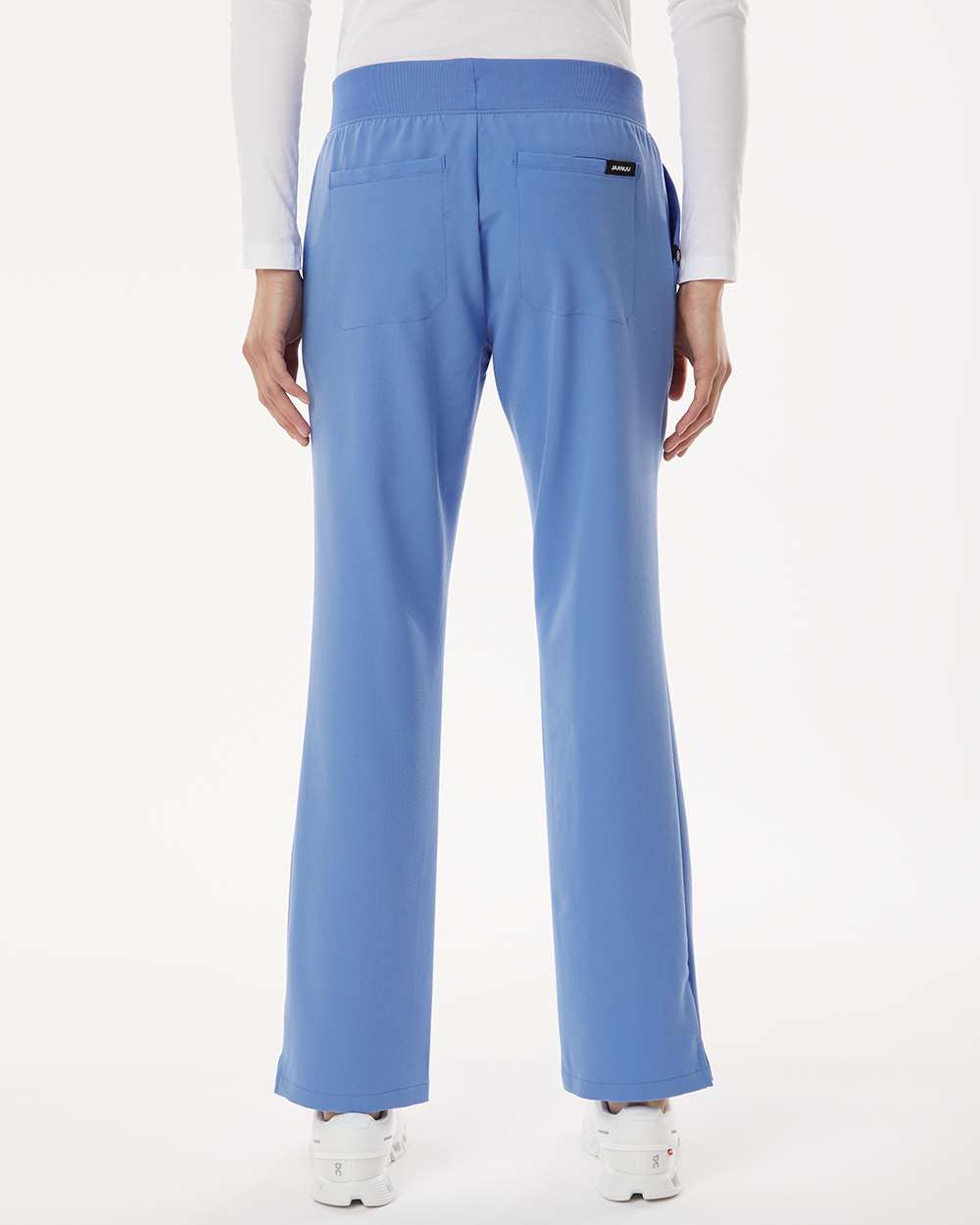Women's Petite Sizes Xenos Essential Knit-Waist Scrub Pants