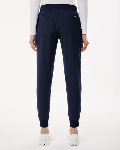 Women's Petite Sizes Silex Knit-Waist Scrub Joggers