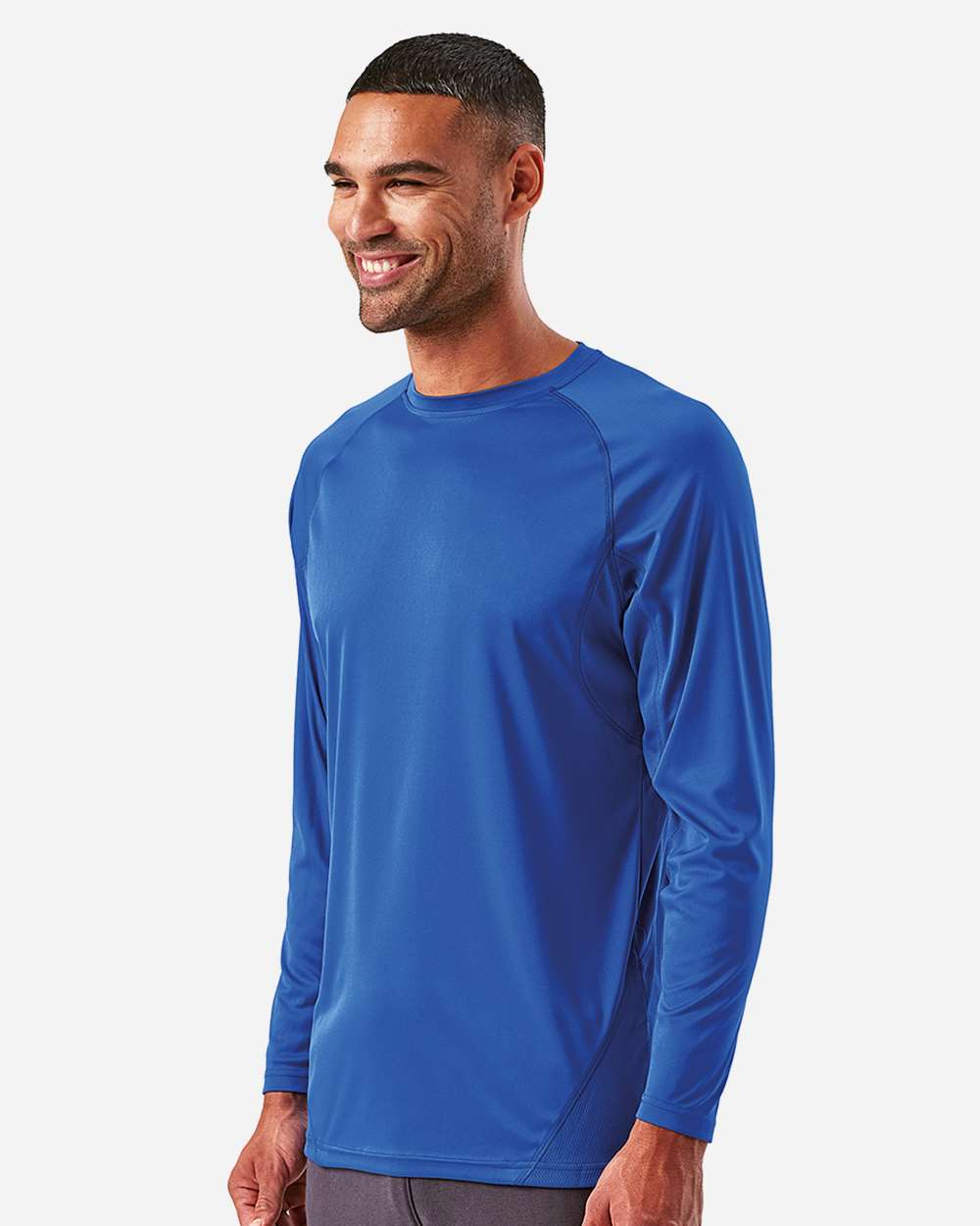 Unisex Panelled Long Sleeve Tech T-Shirt