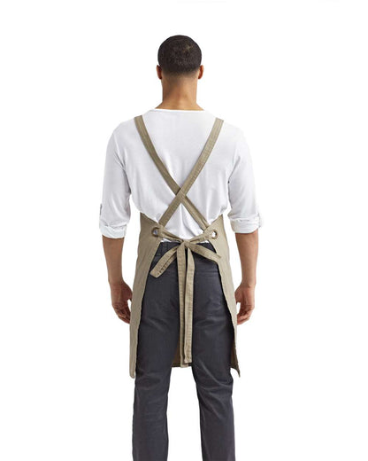 Cross Back Barista Bib Apron