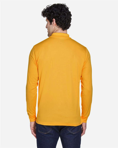 Men's Pinnacle Performance Long Sleeve PiquÃ© Polo