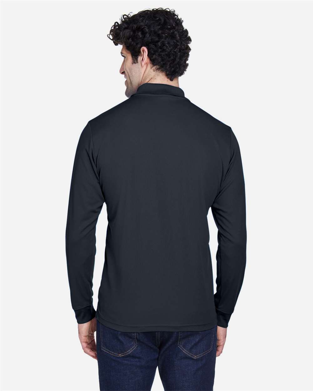 Men's Pinnacle Performance Long Sleeve PiquÃ© Polo