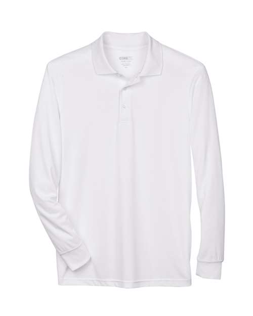 CORE365 Men's Pinnacle Performance Long Sleeve Piqué Polo