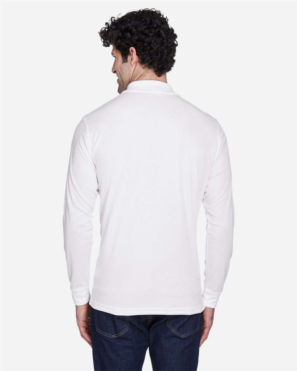 Men's Pinnacle Performance Long Sleeve PiquÃ© Polo